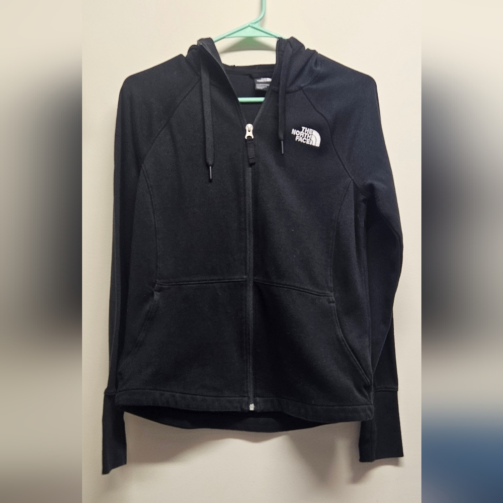 North Face Zippered Hoddie M